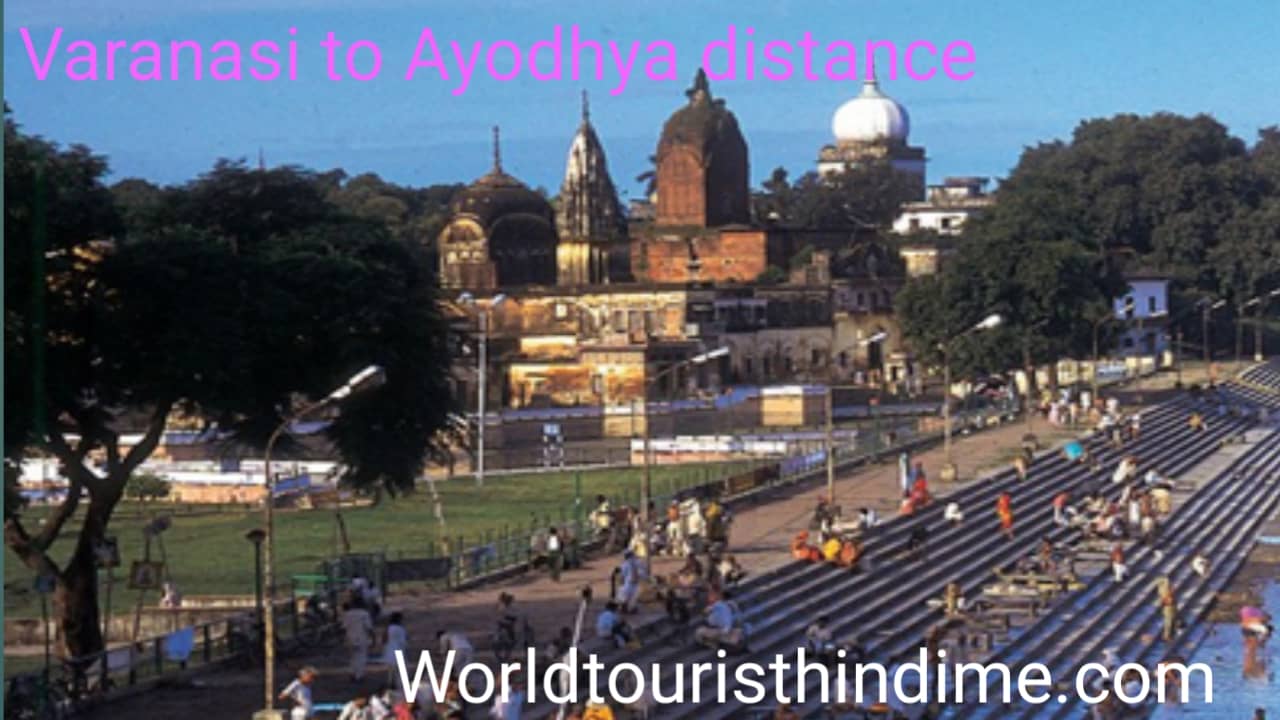 Varanasi to Ayodhya distance