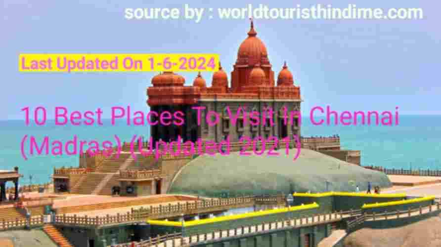 Places to visit in chennai